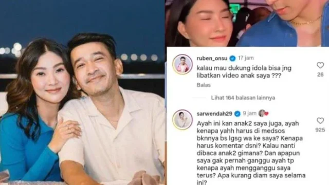 Konflik Ruben Onsu dan Sarwendah: Saling Sindiran di Medsos