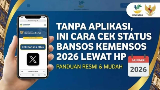 Link Cek Bansos Kemensos Juni 2026, Cara Cek Status Penerima PKH, BPNT, dan Bansos Lainnya