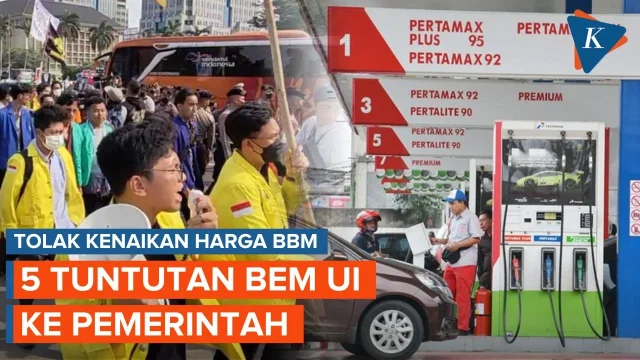 Mahasiswa UI Tolak Program MBG dan Tuntut Harga BBM Turun