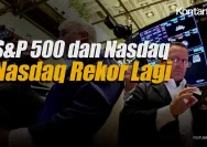 Pasar Saham AS Mengalami Kenaikan, Dow dan S&P 500 Mencapai Rekor Baru