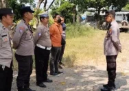 Pengamanan Berlapis Polres Karanganyar Kawal Pembaiatan Calon Warga Baru PSNU Pagar Nusa