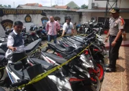 Polisi Gagalkan Pengiriman Motor Curian ke Muaro Jambi