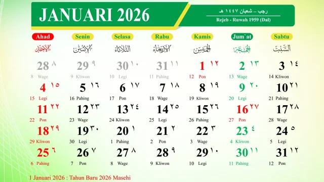 Tahun Baru Islam 1448 H: Simak Jadwal Lengkapnya dan Manfaatkan Kesempatan Libur