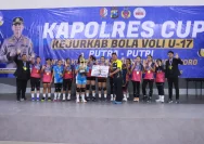 Turnamen Bola Voli Kapolres HST Cup 2026: Tim Gabungan Bag Raih Juara