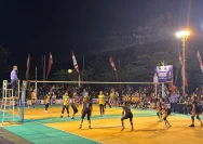 Turnamen Bola Voli Menghibarkan Semarak Hari Bhayangkara ke-80 di Trenggalek